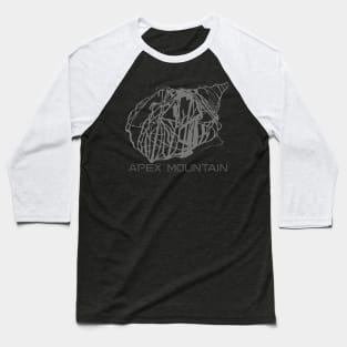 Apex Mountain 3D Baseball T-Shirt